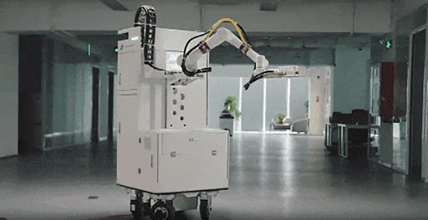 leyu.乐鱼(中国)协作机器人：腻子乳胶漆喷涂一体机器人