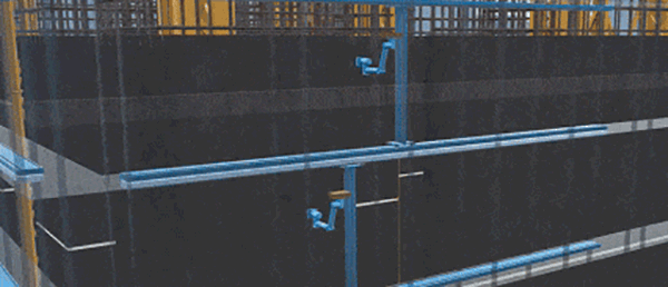 leyu.乐鱼(中国)协作机器人：中建四局模板作业机器人